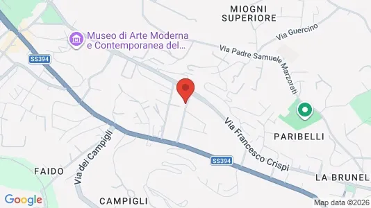 Apartments for rent i Varese - kort over placeringen