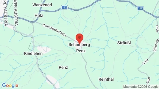 Apartments for rent i Behamberg - kort over placeringen