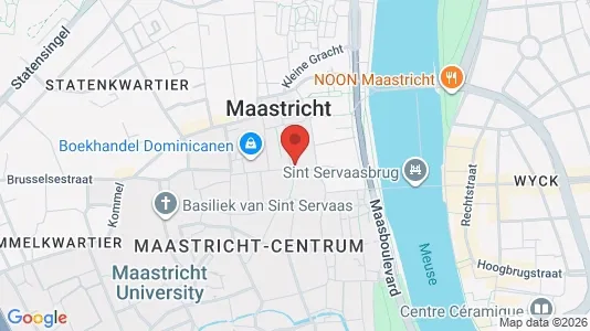 Apartments for rent i Maastricht - kort over placeringen