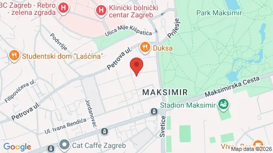 Apartments for rent i Sljeme (Medvednica-Tomislavac) - kort over placeringen