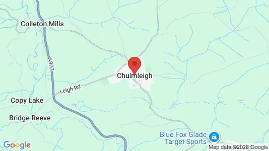 Houses for rent i Chulmleigh - Devon - kort over placeringen