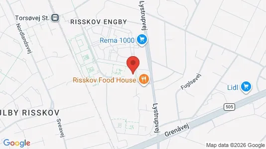 Apartments for rent i Risskov - kort over placeringen