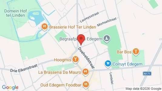 Apartments for rent i Edegem - kort over placeringen