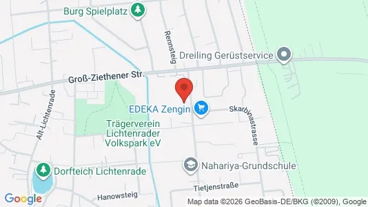 Apartments for rent i Berlin Tempelhof-Schöneberg - kort over placeringen