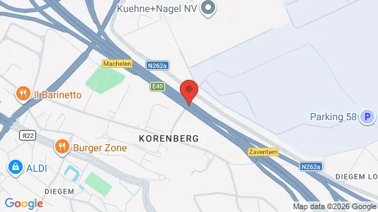 Apartments for rent i Machelen - kort over placeringen