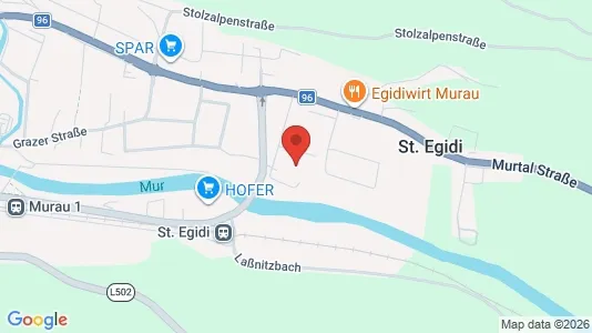Apartments for rent i Metnitz - kort over placeringen
