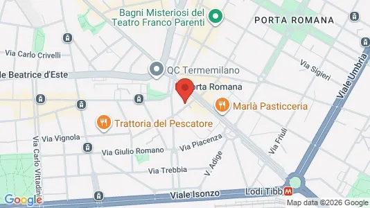 Apartments for rent i Milano Zona 4 - Vittoria, Forlanini - kort over placeringen