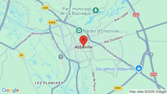 Apartments for rent i Abbeville - kort over placeringen