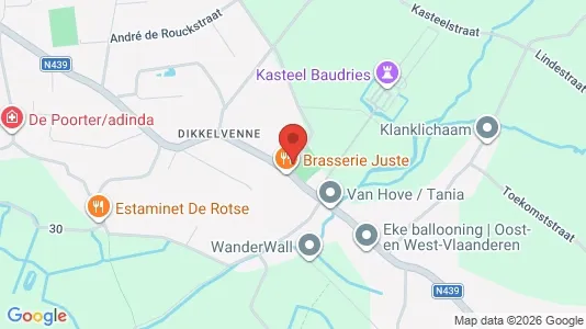 Apartments for rent i Gavere - kort over placeringen