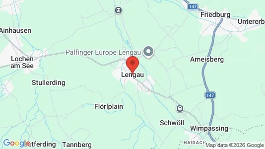 Apartments for rent i Lengau - kort over placeringen