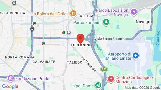 Apartments for rent i Milano Zona 4 - Vittoria, Forlanini - kort over placeringen