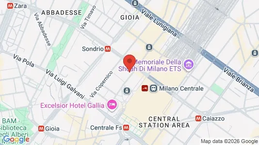 Apartments for rent i Milano Zona 2 - Stazione Centrale, Gorla, Turro, Greco, Crescenzago - kort over placeringen
