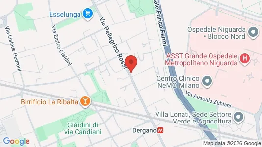 Apartments for rent i Milano Zona 9 - Porta Garibaldi, Niguarda - kort over placeringen