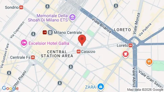 Apartments for rent i Milano Zona 2 - Stazione Centrale, Gorla, Turro, Greco, Crescenzago - kort over placeringen