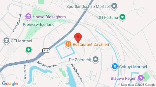 Apartments for rent i Mortsel - kort over placeringen