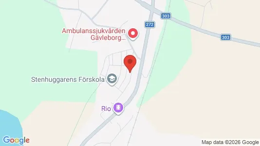 Apartments for rent i Ockelbo - kort over placeringen