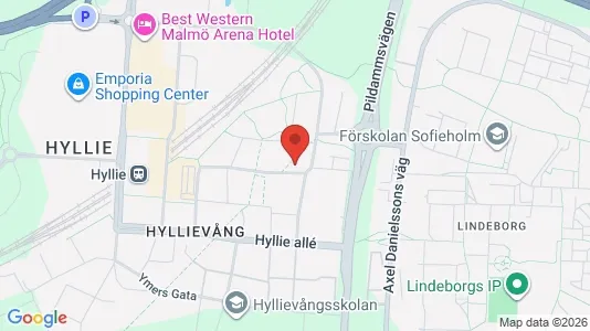 Apartments for rent i Fosie - kort over placeringen