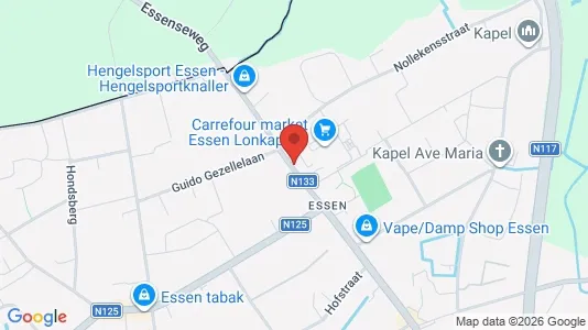 Apartments for rent i Essen - kort over placeringen