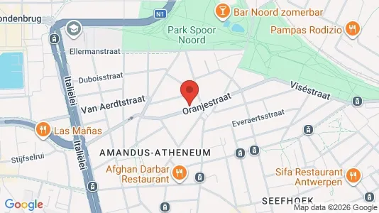 Apartments for rent i Stad Antwerp - kort over placeringen