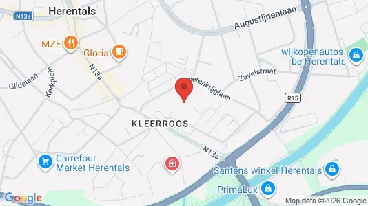 Apartments for rent i Herentals - kort over placeringen