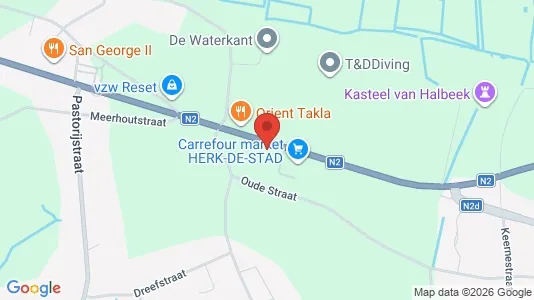 Apartments for rent i Herk-de-Stad - kort over placeringen