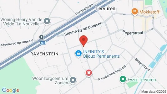 Apartments for rent i Tervuren - kort over placeringen