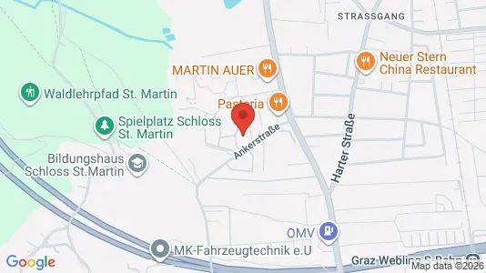 Apartments for rent i Graz - kort over placeringen