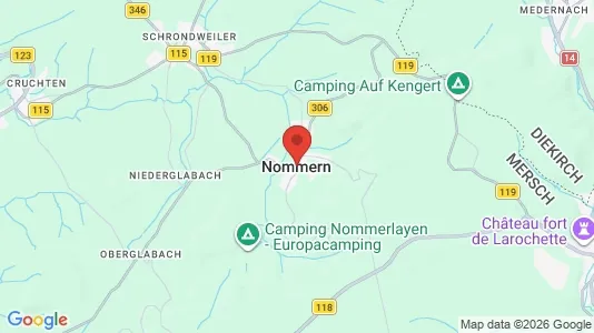 Apartments for rent i Nommern - kort over placeringen