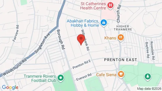 Apartments for rent i Birkenhead - Merseyside - kort over placeringen