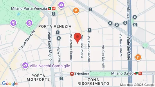 Apartments for rent i Milano Zona 1 - Centro storico - kort over placeringen