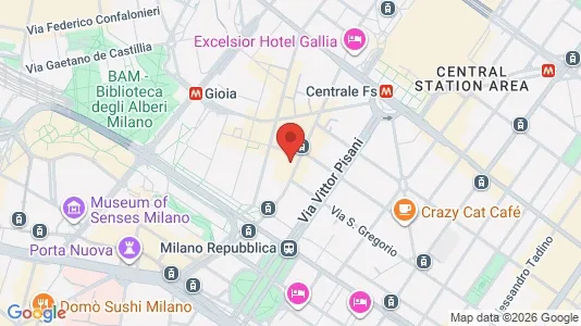 Apartments for rent i Milano Zona 2 - Stazione Centrale, Gorla, Turro, Greco, Crescenzago - kort over placeringen