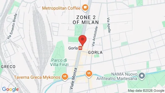 Apartments for rent i Milano Zona 2 - Stazione Centrale, Gorla, Turro, Greco, Crescenzago - kort over placeringen