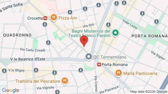 Apartments for rent i Milano Zona 1 - Centro storico - kort over placeringen