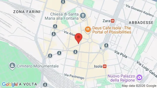 Apartments for rent i Milano Zona 9 - Porta Garibaldi, Niguarda - kort over placeringen