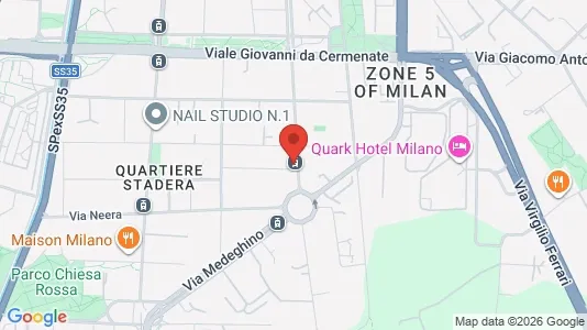 Apartments for rent i Milano Zona 5 - Vigentino, Chiaravalle, Gratosoglio - kort over placeringen