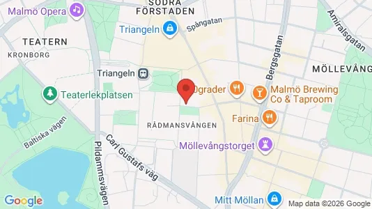 Apartments for rent i Sofielund - kort over placeringen