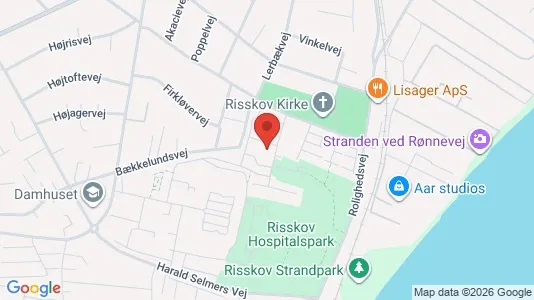 Apartments for rent i Risskov - kort over placeringen
