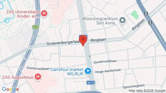 Apartments for rent i Antwerp Wilrijk - kort over placeringen