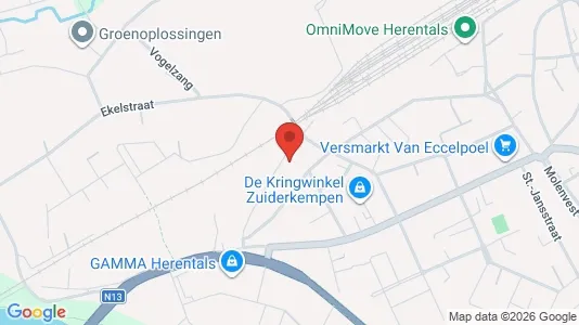 Apartments for rent i Herentals - kort over placeringen