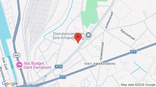 Apartments for rent i Stad Gent - kort over placeringen