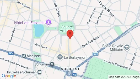 Apartments for rent i Stad Brussel - kort over placeringen