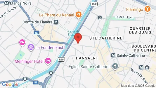Apartments for rent i Stad Brussel - kort over placeringen