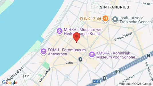 Apartments for rent i Stad Antwerp - kort over placeringen