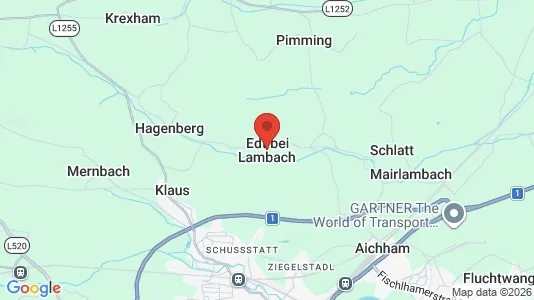 Apartments for rent i Edt bei Lambach - kort over placeringen