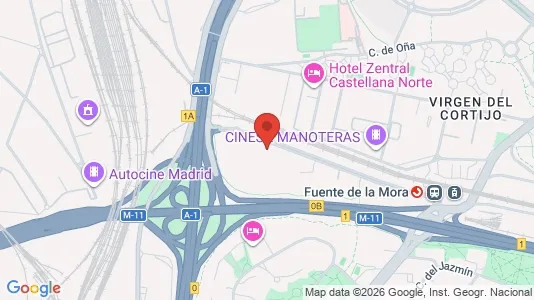Apartments for rent i Madrid Centro - kort over placeringen