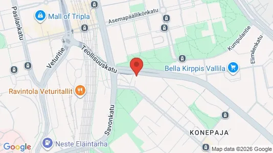 Apartments for rent i Helsinki Keskinen - kort over placeringen