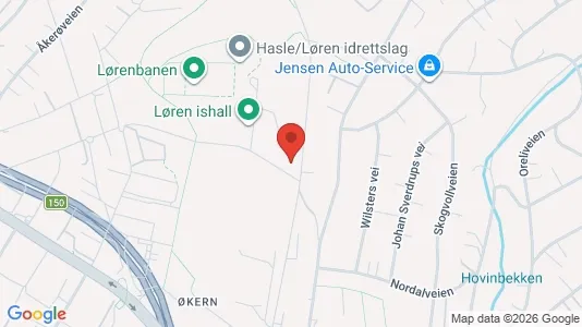 Apartments for rent i Oslo Bjerke - kort over placeringen