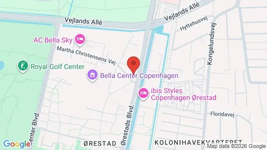 Apartments for rent i Copenhagen S - kort over placeringen