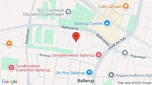 Apartments for rent i Ballerup - kort over placeringen