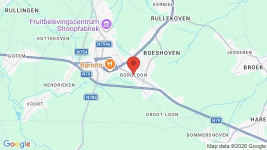 Houses for rent i Borgloon - kort over placeringen